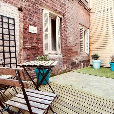 Apartment Cocon Terrasse - Deco Cocooning - Calme Rouen